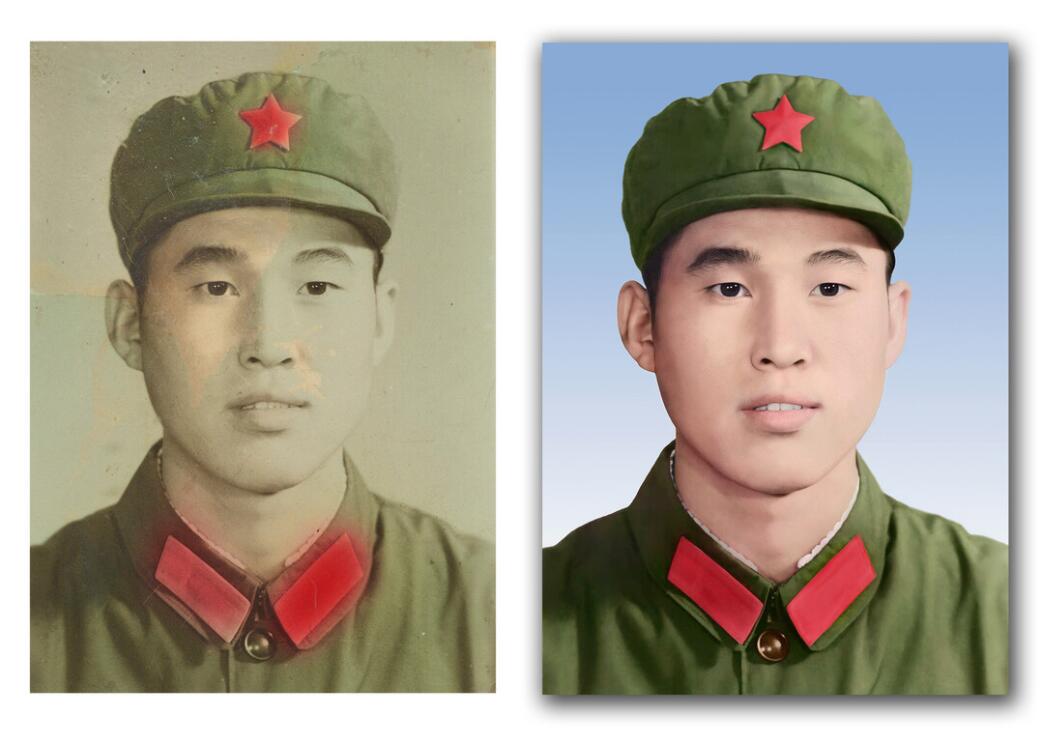 君山破损照片修复-18